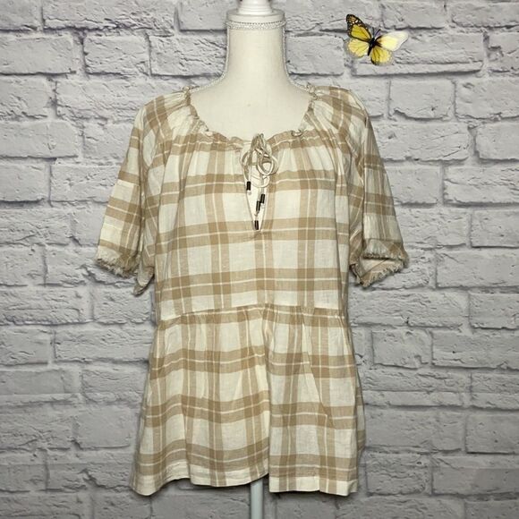 Anthropologie Pilcro And The Letterpress Bette Babydoll Size Medium - Picture 3 of 11